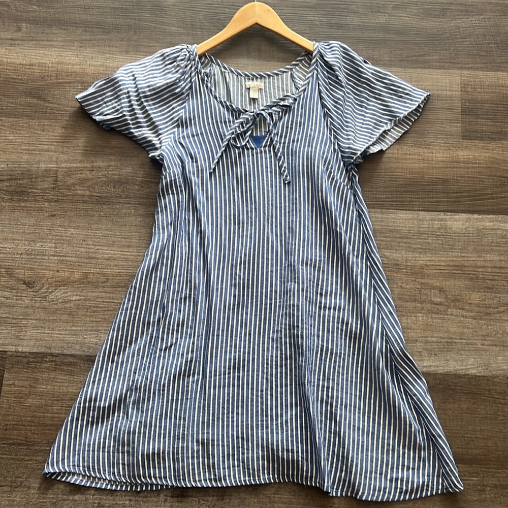 Hinge Flutter Sleeve Dress | Size XS